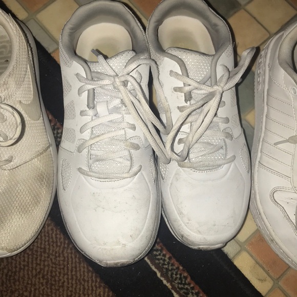 adidas Shoes Worn Hooters Girl White Leather Shoes